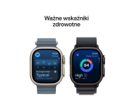 APPLE Watch Ultra 3 Naturalny Tytan/Niebieska Opaska Trail M/L 5G - 1362453 - zdjęcie 6
